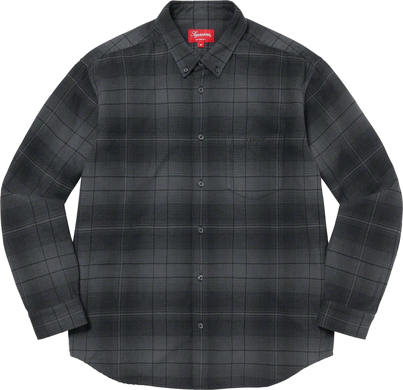 Shadow Plaid Flannel Shirt view 5